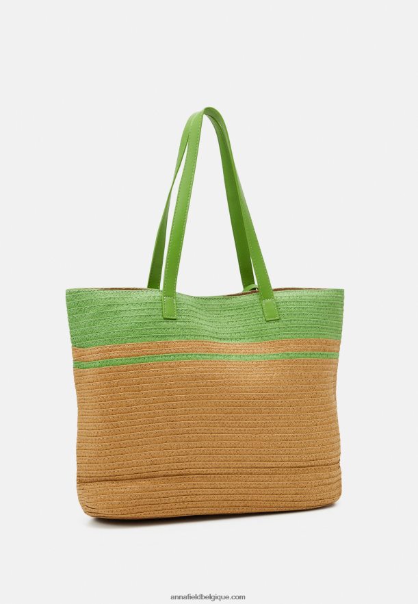 femmes sac cabas vert Anna FieldNHH26B2477