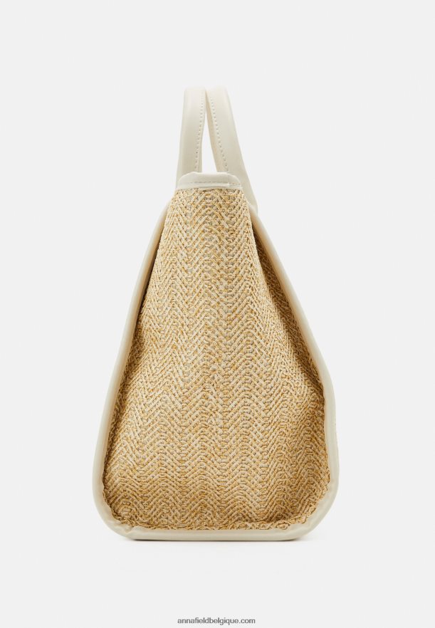 femmes sac fourre-tout blanc cassé Anna FieldNHH26B2463