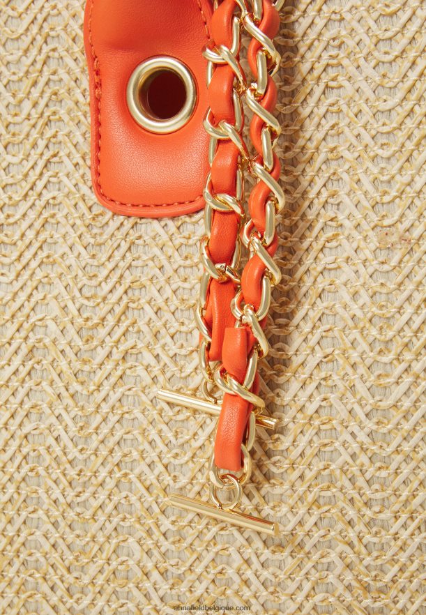 femmes sac fourre-tout orange Anna FieldNHH26B2460