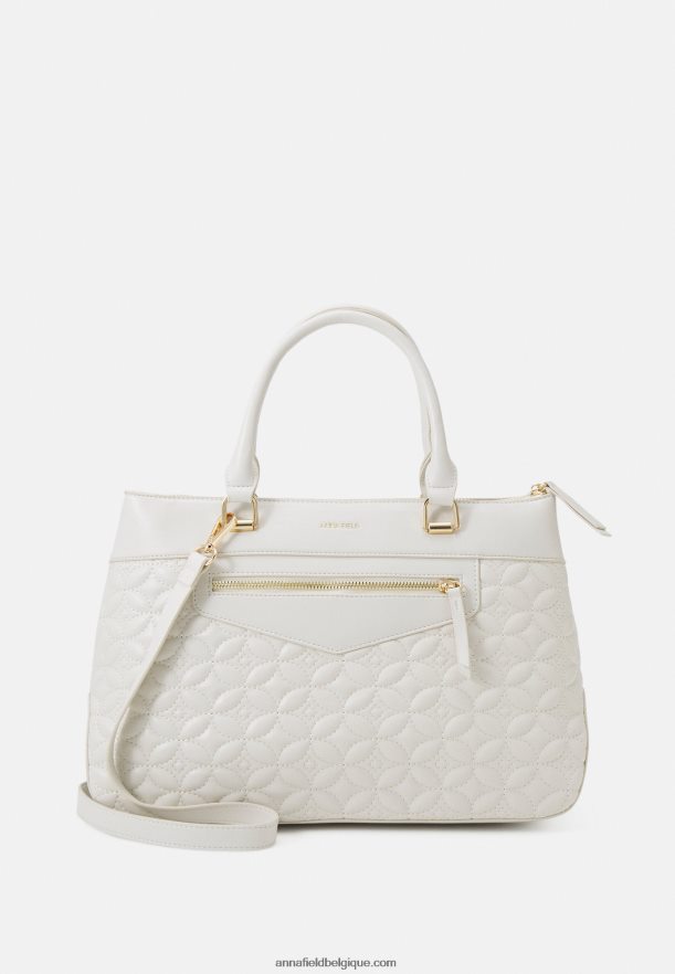 femmes sac à main blanc cassé Anna FieldNHH26B2331