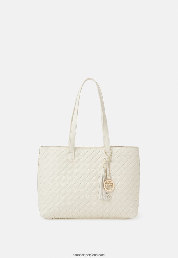 femmes sac à main blanc cassé Anna FieldNHH26B2383