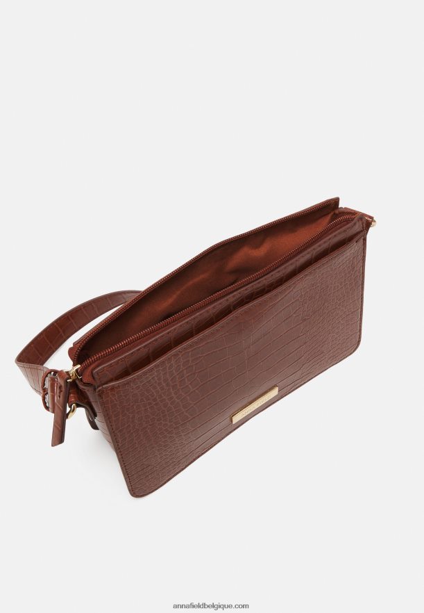 femmes sac à main cognac Anna FieldNHH26B2345