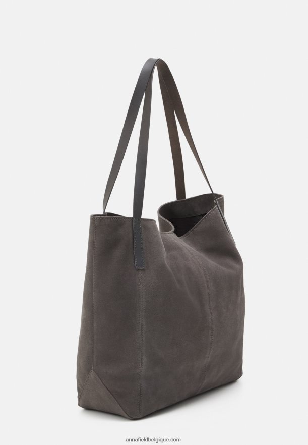 femmes sac à main en cuir anthracite Anna FieldNHH26B2303