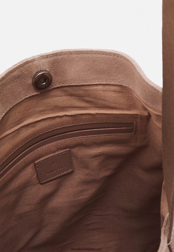 femmes sac à main en cuir rose Anna FieldNHH26B2289