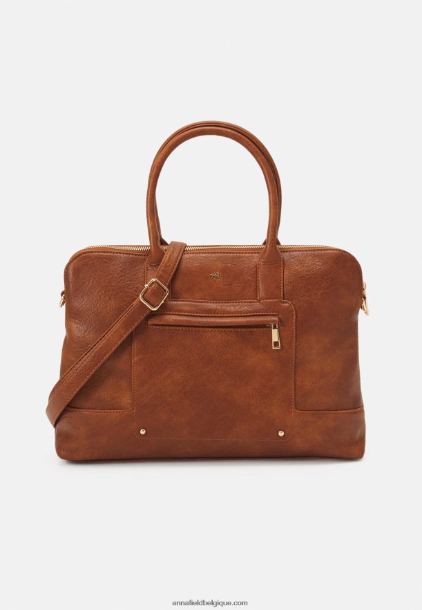 femmes sac ordinateur cognac Anna FieldNHH26B2562