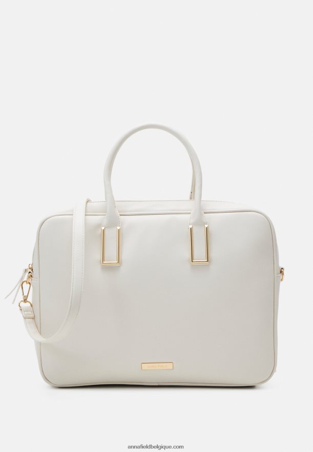 femmes sac pour ordinateur portable blanc Anna FieldNHH26B2570