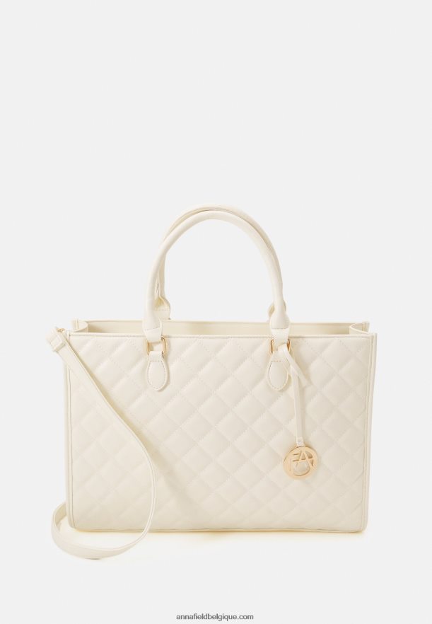 femmes sac pour ordinateur portable blanc cassé Anna FieldNHH26B2573