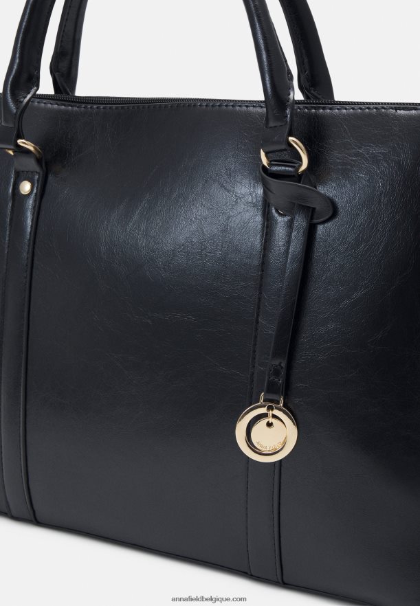 femmes sac pour ordinateur portable noir Anna FieldNHH26B2566