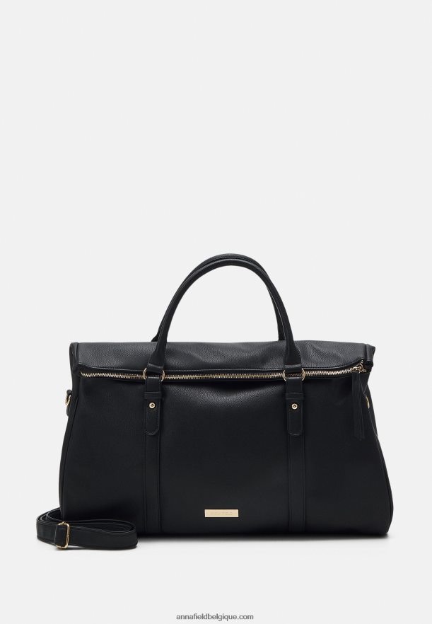 femmes sac week-end noir Anna FieldNHH26B2636