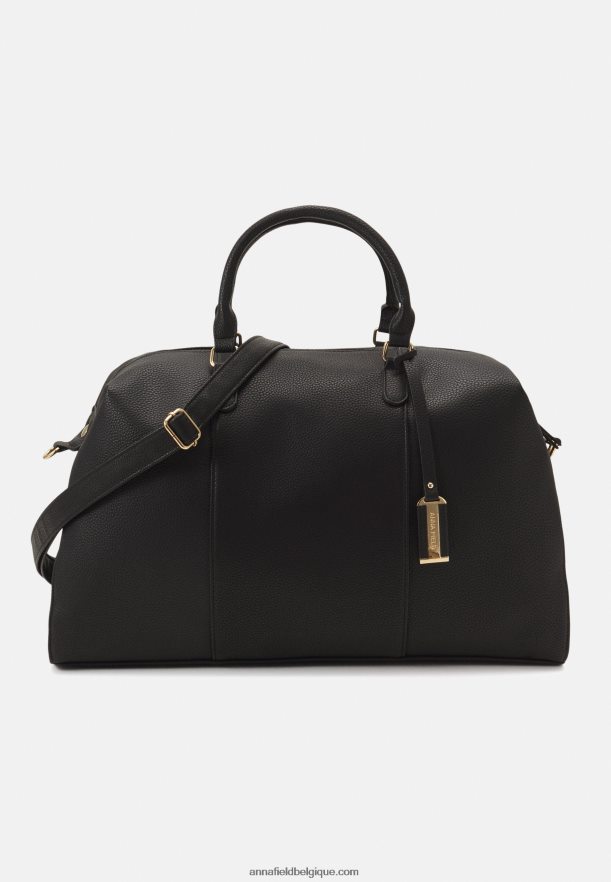 femmes sac week-end noir Anna FieldNHH26B2638