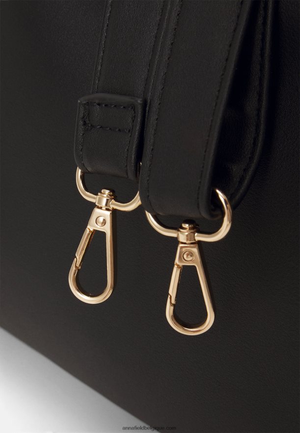 femmes sac week-end noir Anna FieldNHH26B2640