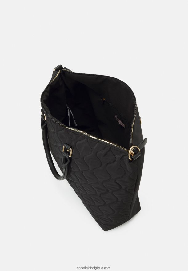 femmes sac week-end noir Anna FieldNHH26B2648