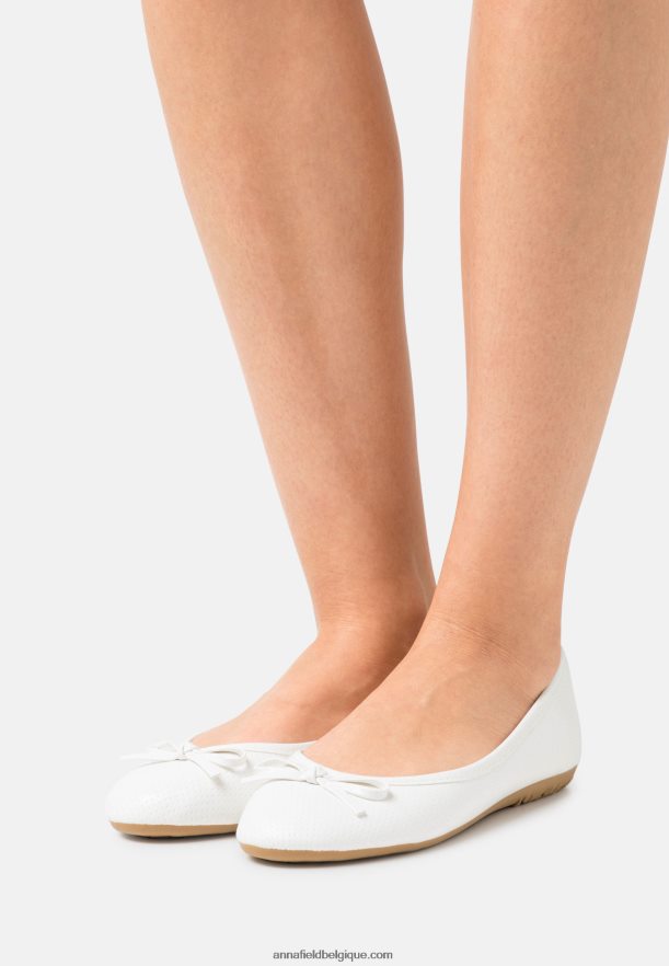 femmes Lot de 2 ballerines noir/blanc Anna FieldNHH26B2101