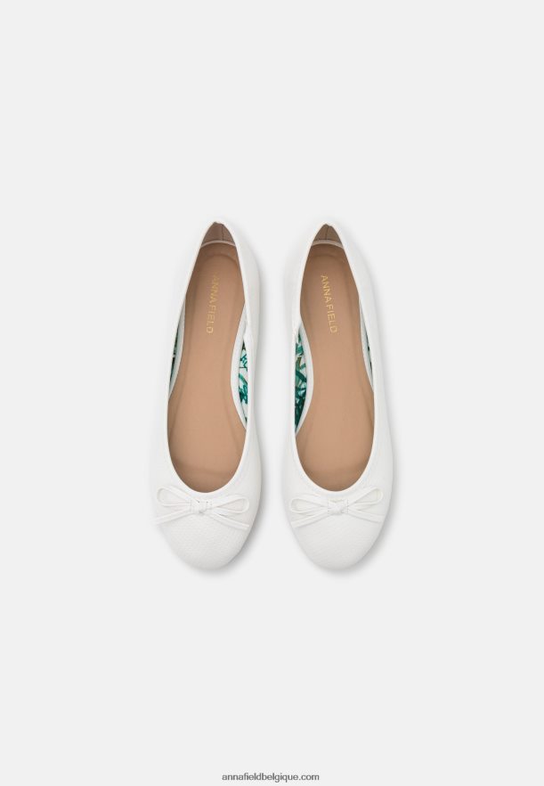 femmes Lot de 2 ballerines noir/blanc Anna FieldNHH26B2101