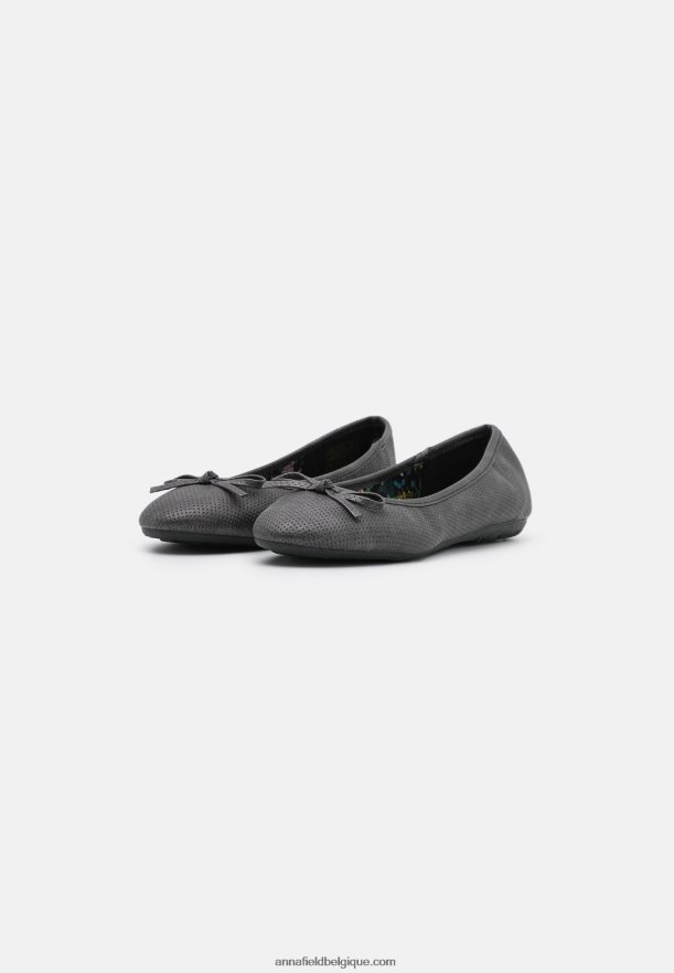 femmes Lot de 2 ballerines noir/jaune Anna FieldNHH26B2138