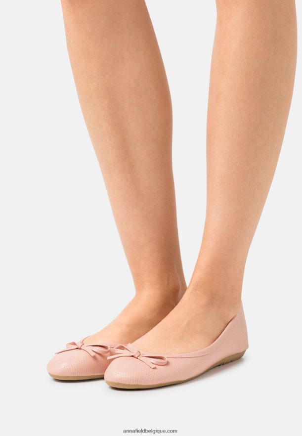 femmes Lot de 2 ballerines or/rose Anna FieldNHH26B2096