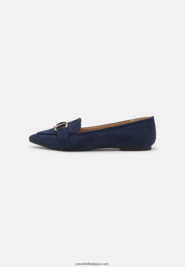 femmes ballerines anas bleu foncé Anna FieldNHH26B2147