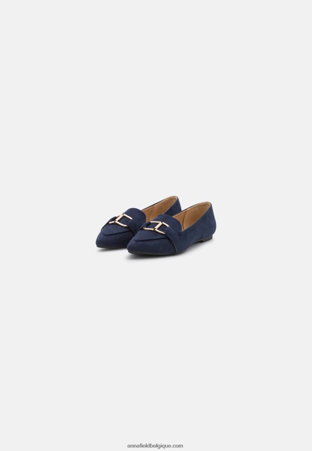 femmes ballerines anas bleu foncé Anna FieldNHH26B2147