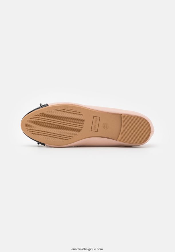 femmes ballerines beiges Anna FieldNHH26B2081