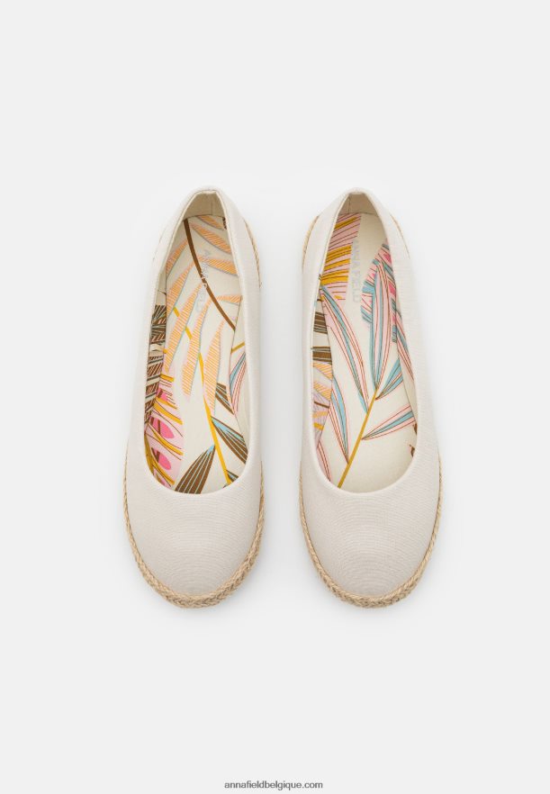 femmes ballerines beiges Anna FieldNHH26B2092