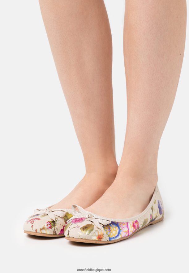 femmes ballerines beiges Anna FieldNHH26B2107