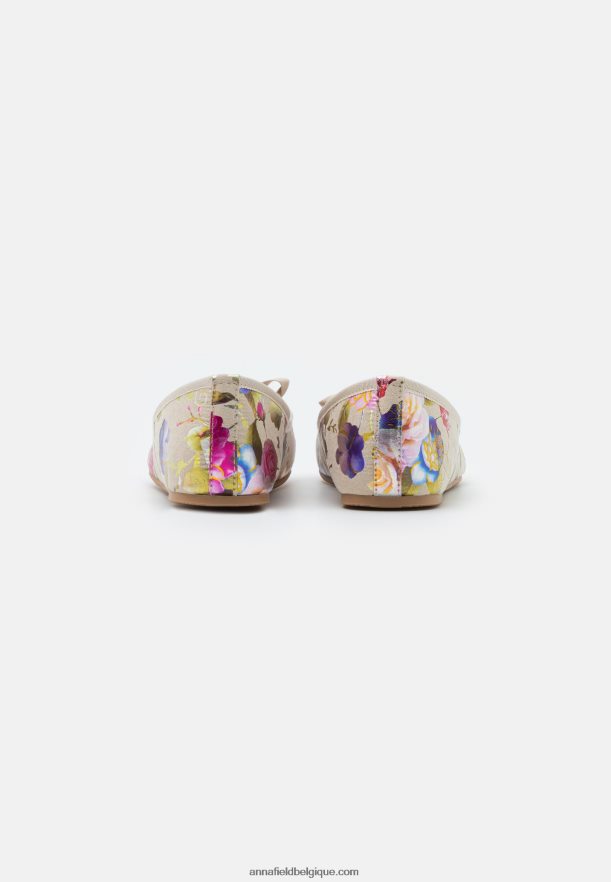 femmes ballerines beiges Anna FieldNHH26B2107