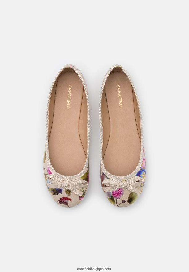 femmes ballerines beiges Anna FieldNHH26B2107