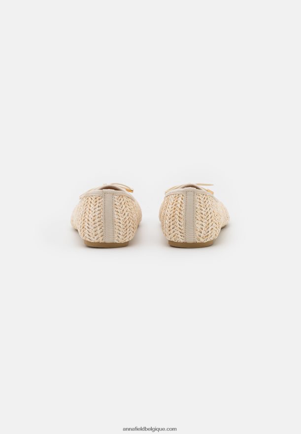 femmes ballerines beiges Anna FieldNHH26B2154