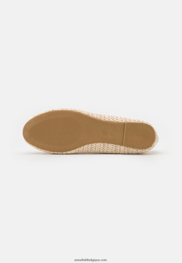femmes ballerines beiges Anna FieldNHH26B2154