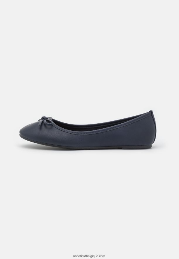 femmes ballerines bleu foncé Anna FieldNHH26B2067