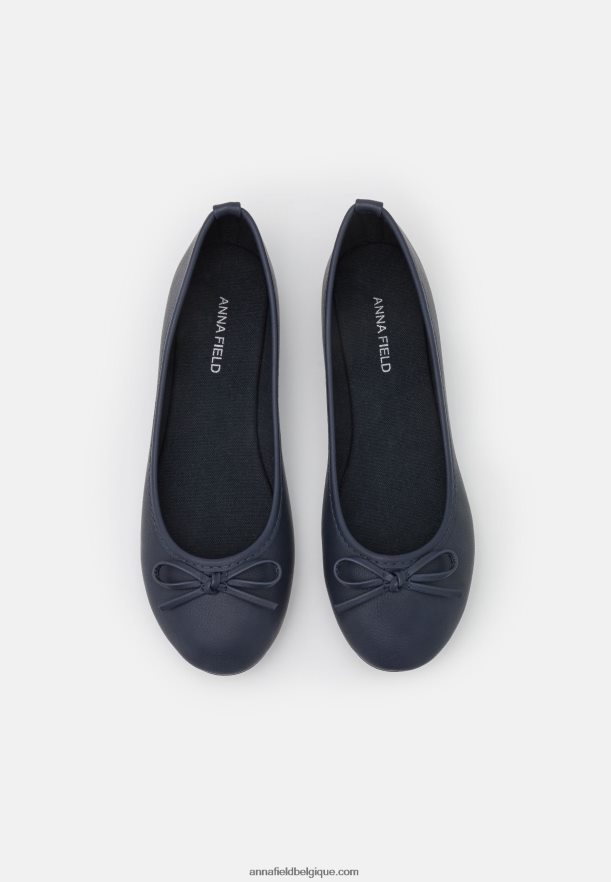 femmes ballerines bleu foncé Anna FieldNHH26B2067