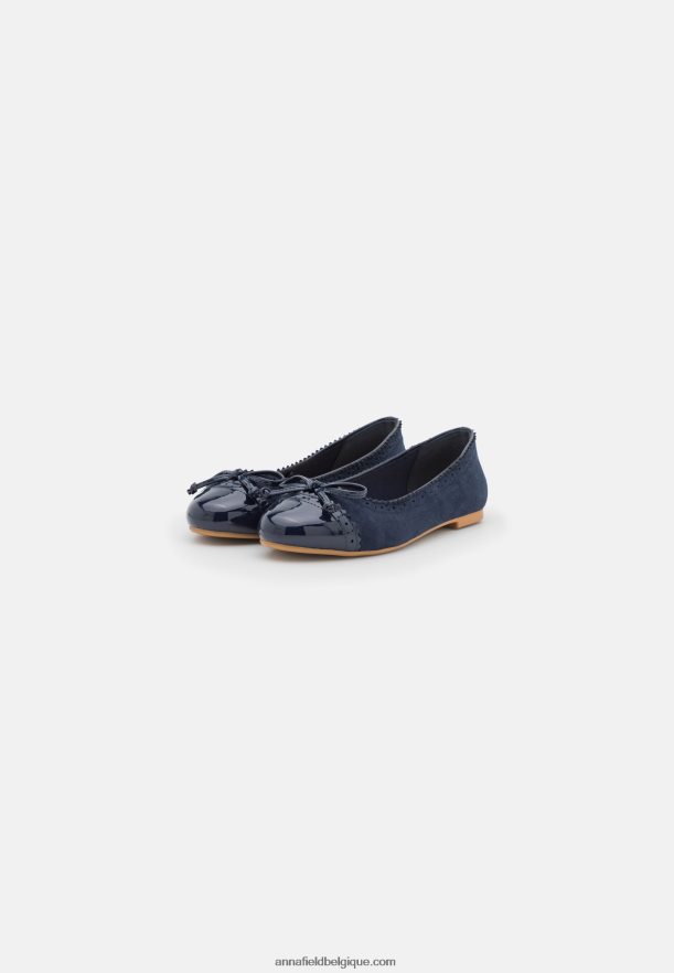 femmes ballerines bleu foncé Anna FieldNHH26B2102