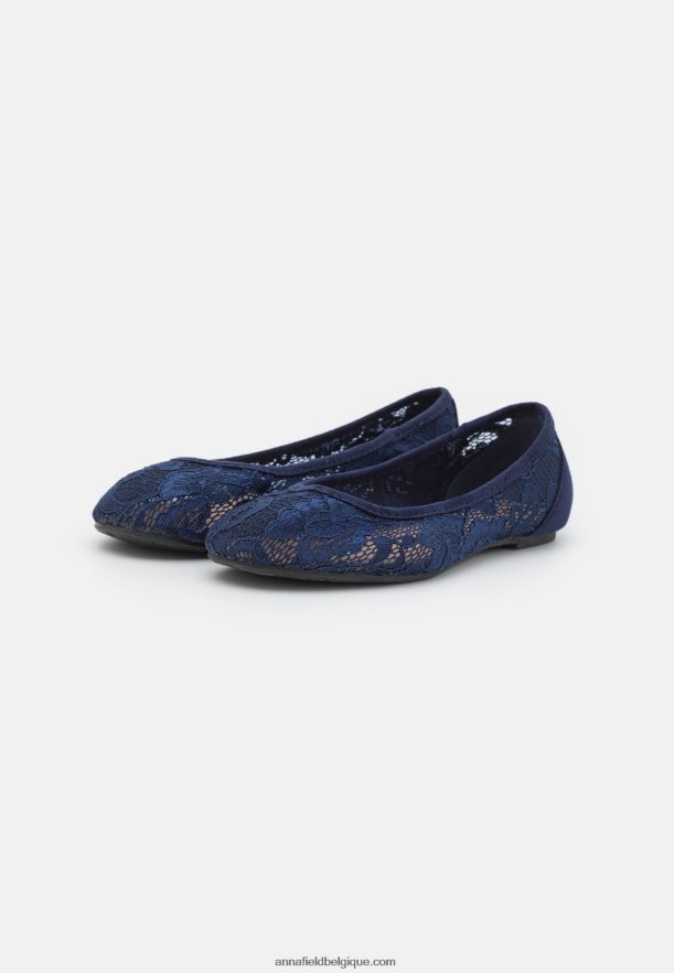 femmes ballerines bleu foncé Anna FieldNHH26B2141