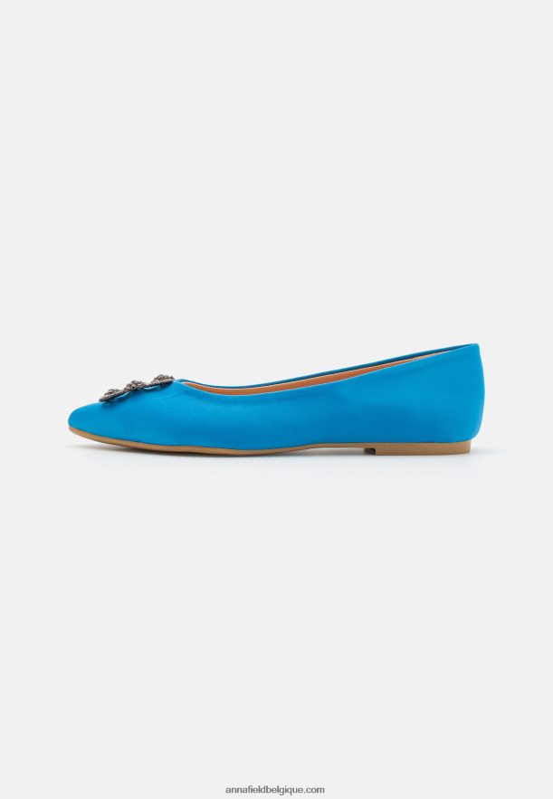 femmes ballerines bleues Anna FieldNHH26B2152