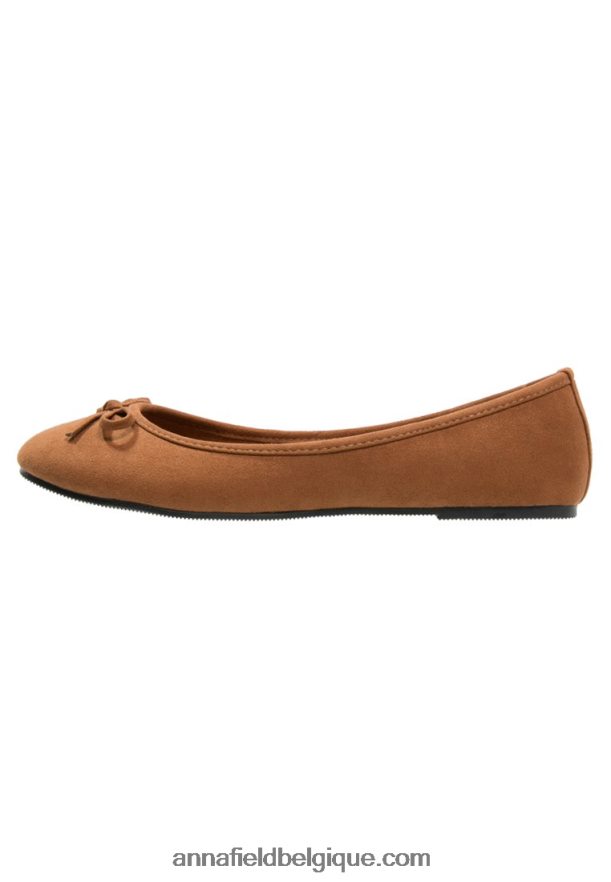 femmes ballerines cognac Anna FieldNHH26B2068