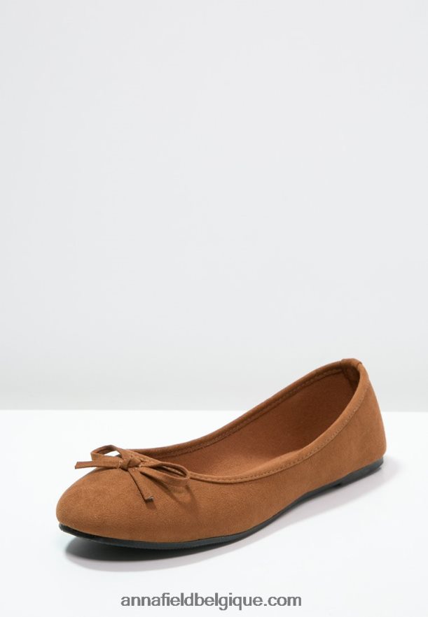 femmes ballerines cognac Anna FieldNHH26B2068