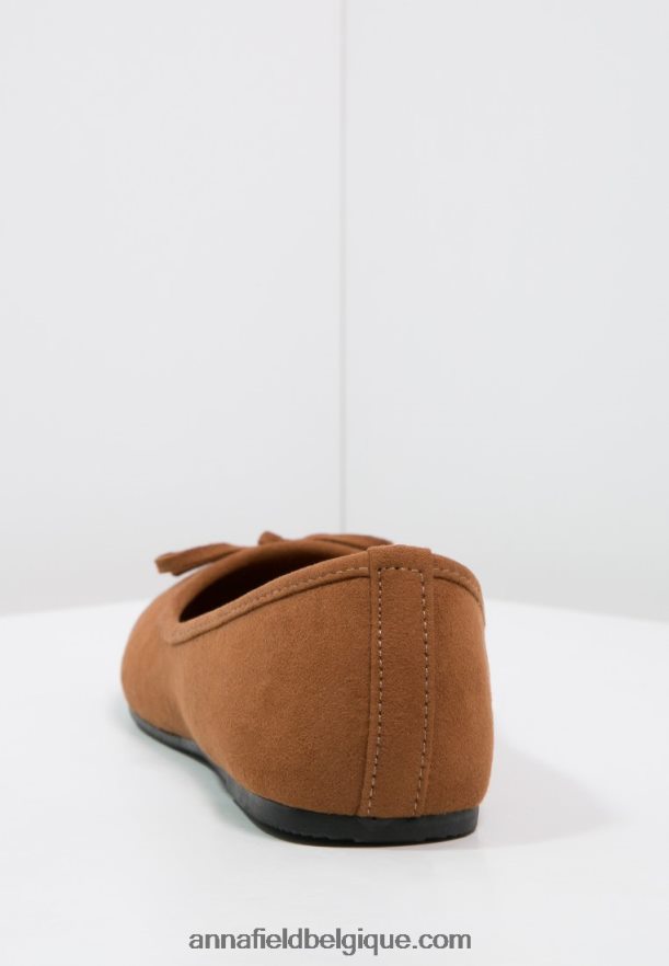 femmes ballerines cognac Anna FieldNHH26B2068