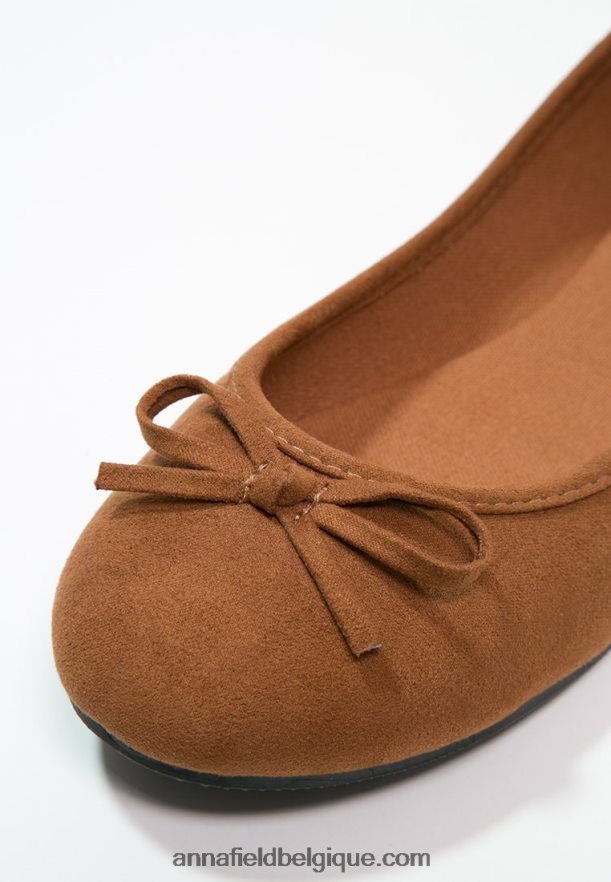 femmes ballerines cognac Anna FieldNHH26B2068