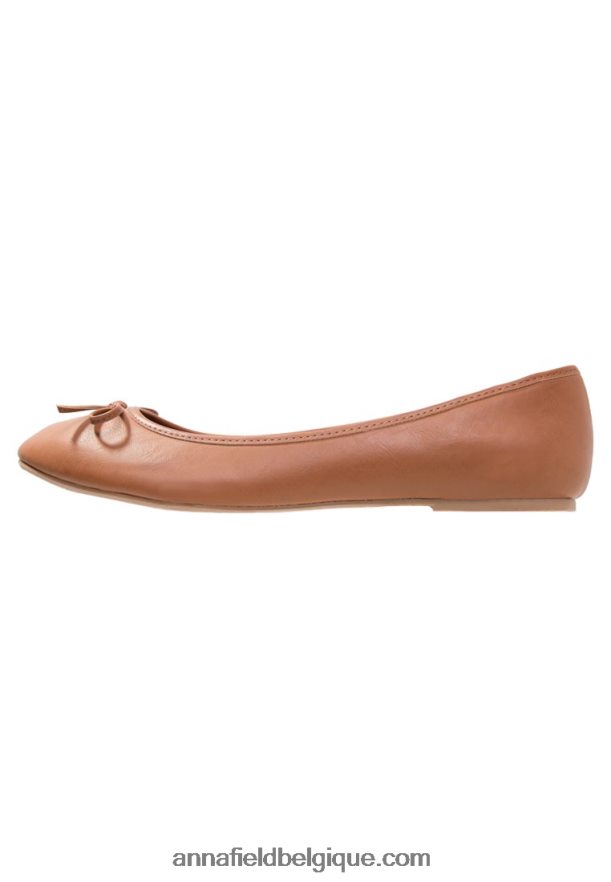 femmes ballerines cognac Anna FieldNHH26B2088