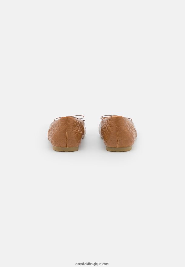femmes ballerines cognac Anna FieldNHH26B2123
