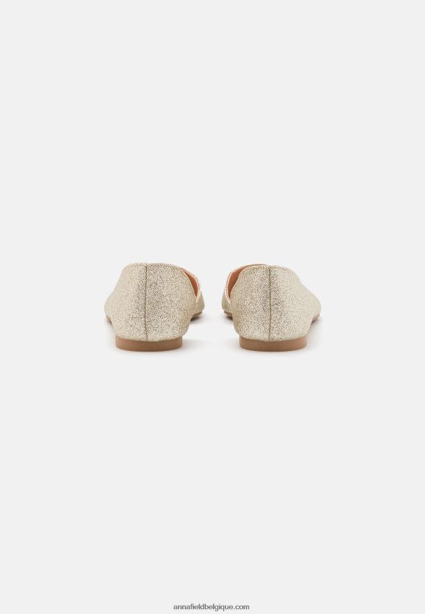 femmes ballerines dorées Anna FieldNHH26B2146