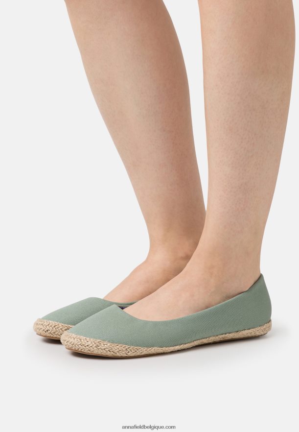 femmes ballerines menthe Anna FieldNHH26B2115