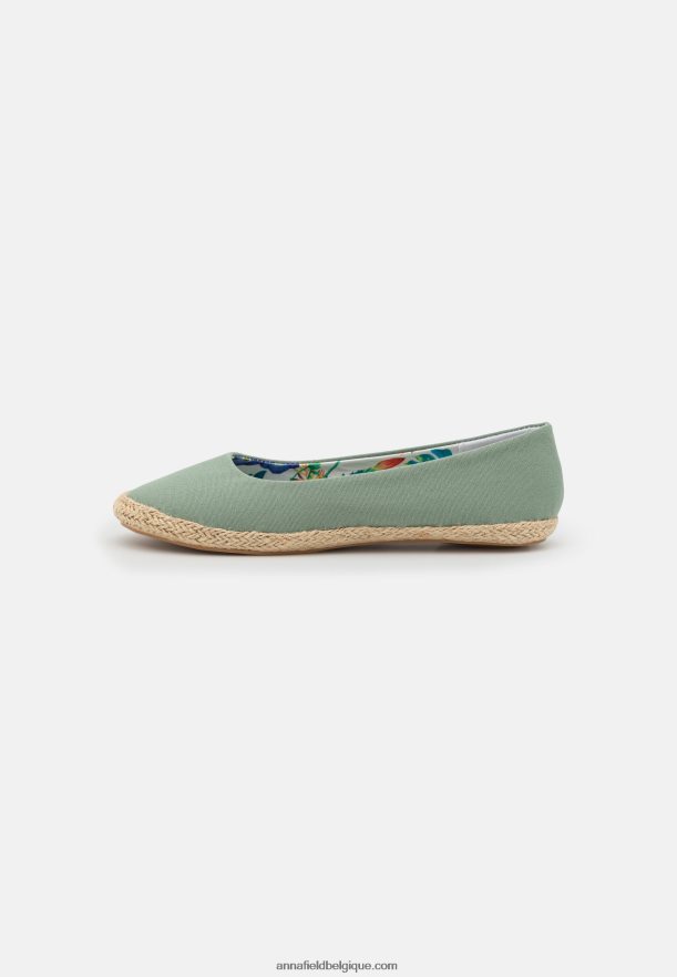 femmes ballerines menthe Anna FieldNHH26B2115