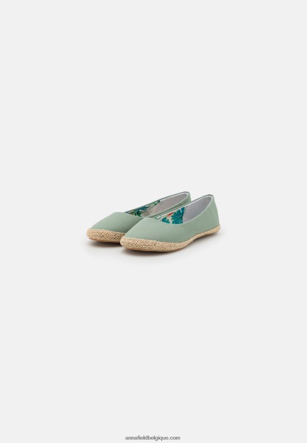 femmes ballerines menthe Anna FieldNHH26B2115