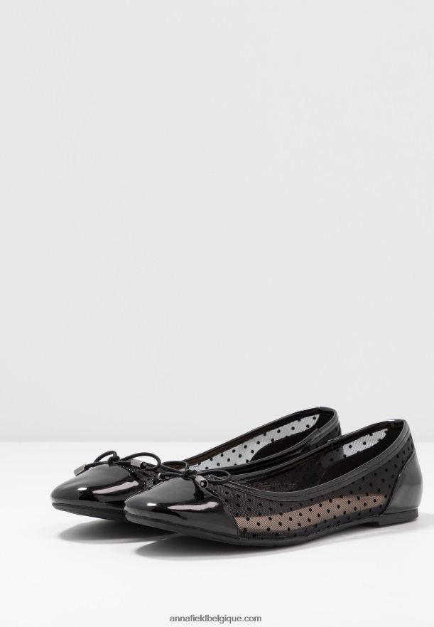 femmes ballerines noires Anna FieldNHH26B2071