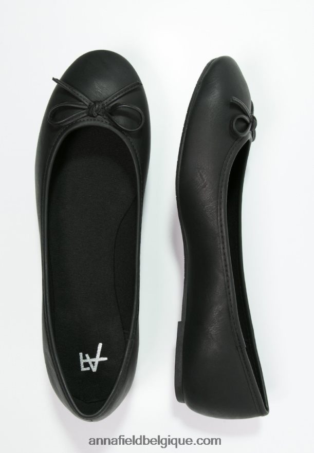 femmes ballerines noires Anna FieldNHH26B2075