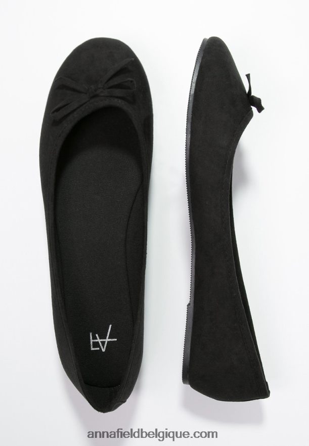 femmes ballerines noires Anna FieldNHH26B2076