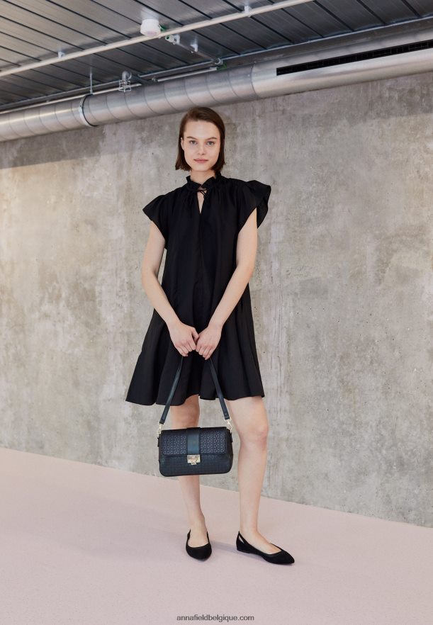 femmes ballerines noires Anna FieldNHH26B2089