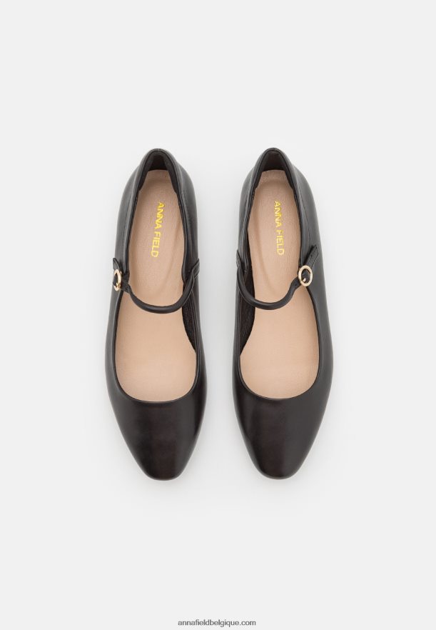 femmes ballerines noires Anna FieldNHH26B2124