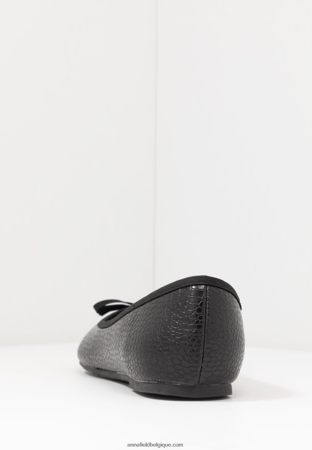 femmes ballerines noires Anna FieldNHH26B2132